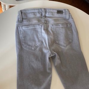 PAIGE grey skinny jeans